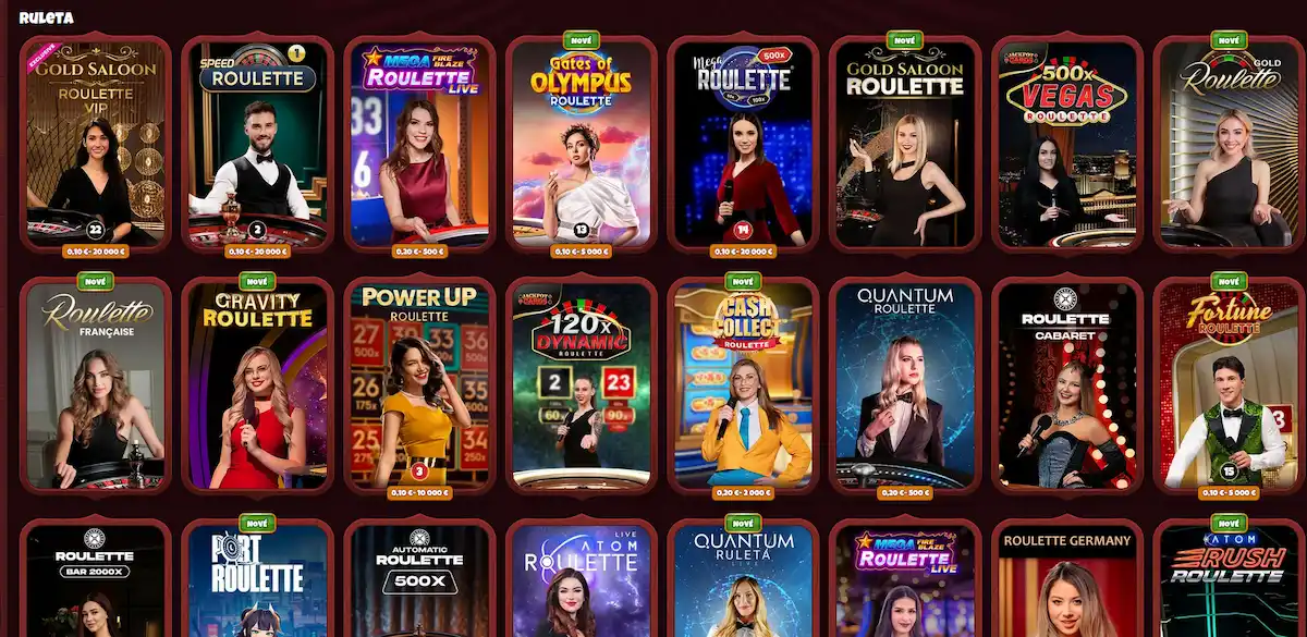 Live Roulette v Magius Casino – Lightning Roulette od Evolution Gaming
